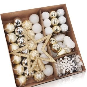 NEW*** Christmas ornaments Set of 107 pcs